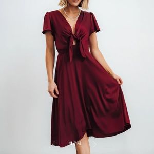 Baltic born red dress